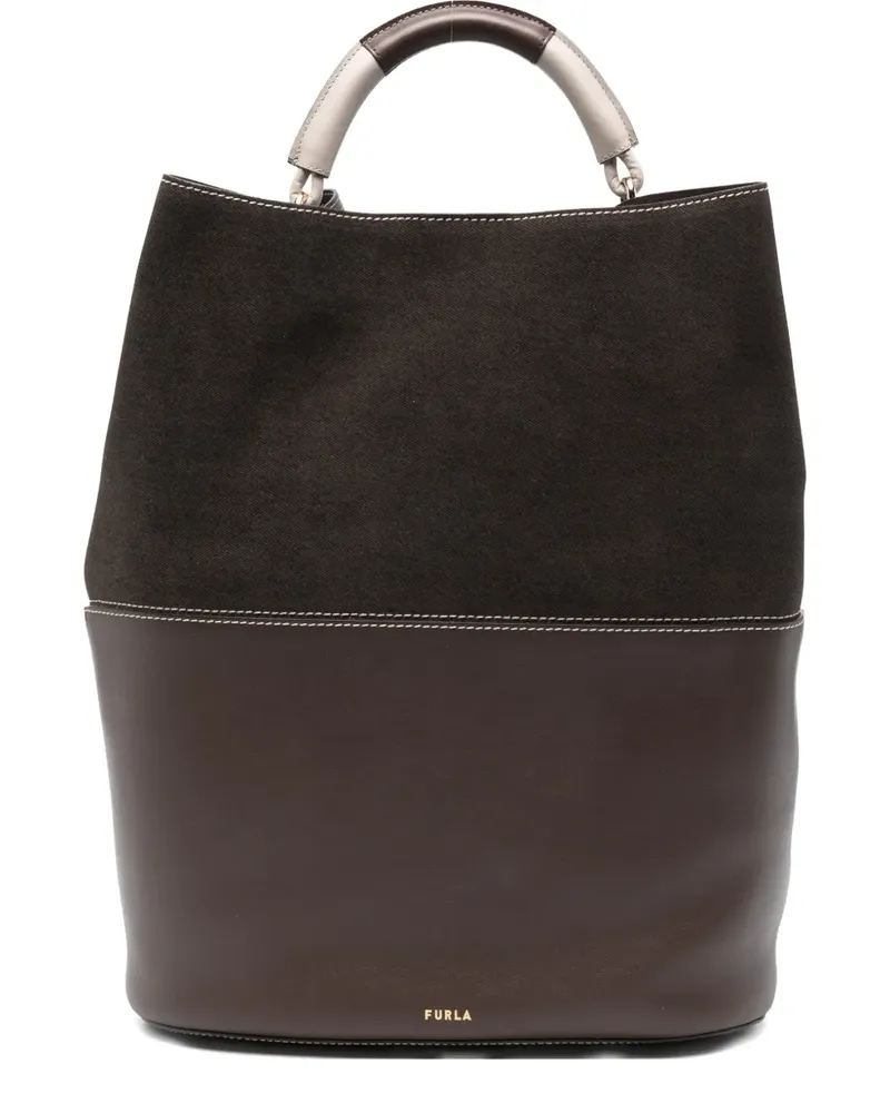 Furla Sfera Tote Bag - Braun Braun