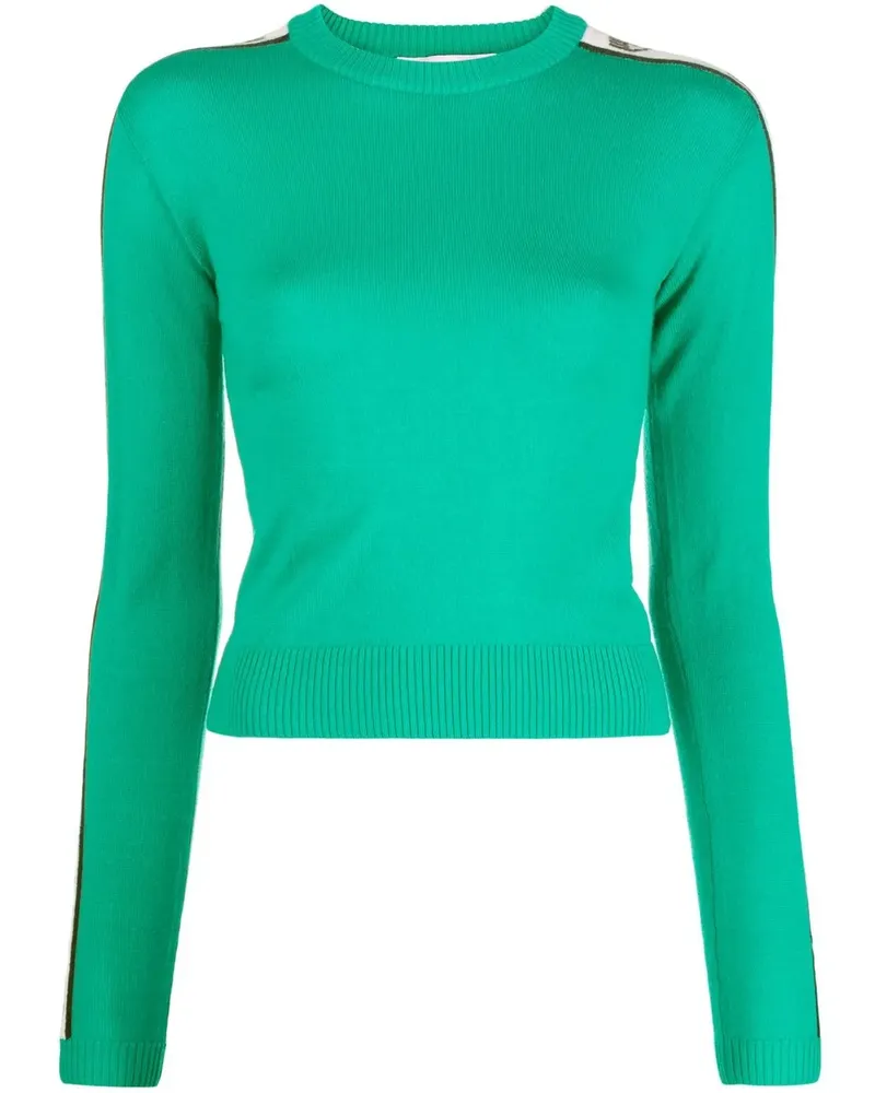 Chiara Ferragni Pullover mit Logo-Print - Grün Grün