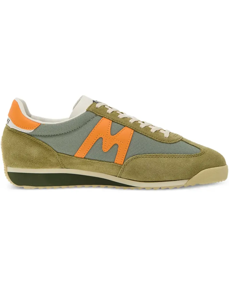 Karhu Mestari Control Wildleder-Sneakers mit Mesh-Einsatz - Grün Grün