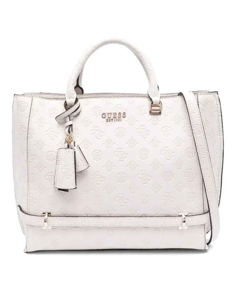 Guess 4G Peony Tote Bag - Weiß Weiß