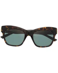 Balenciaga BB Cat-Eye-Sonnenbrille Braun