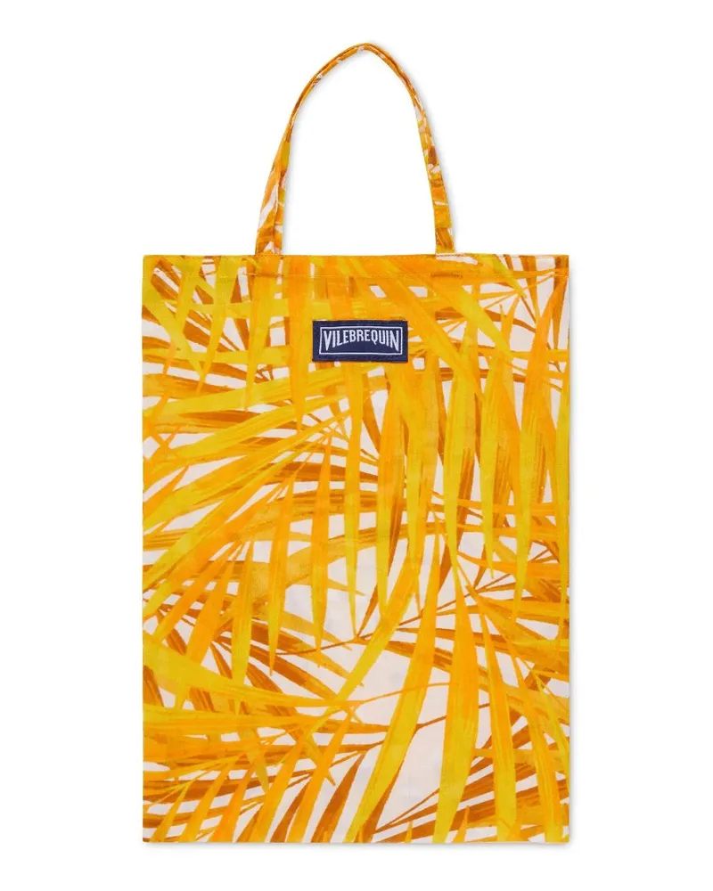 Vilebrequin Pareo mit Palmen-Print - 188 MANGO/ORANGE 188