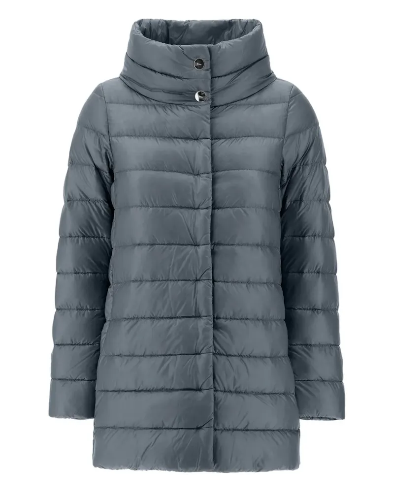 Herno Gesteppte Jacke mit Stehkragen - Blau Blau