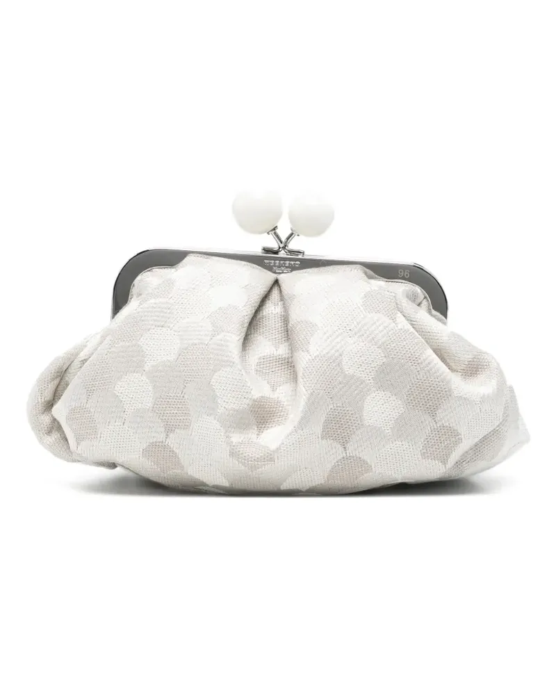 Max Mara Pasticcino Schultertasche aus Jacquard - Grau Grau