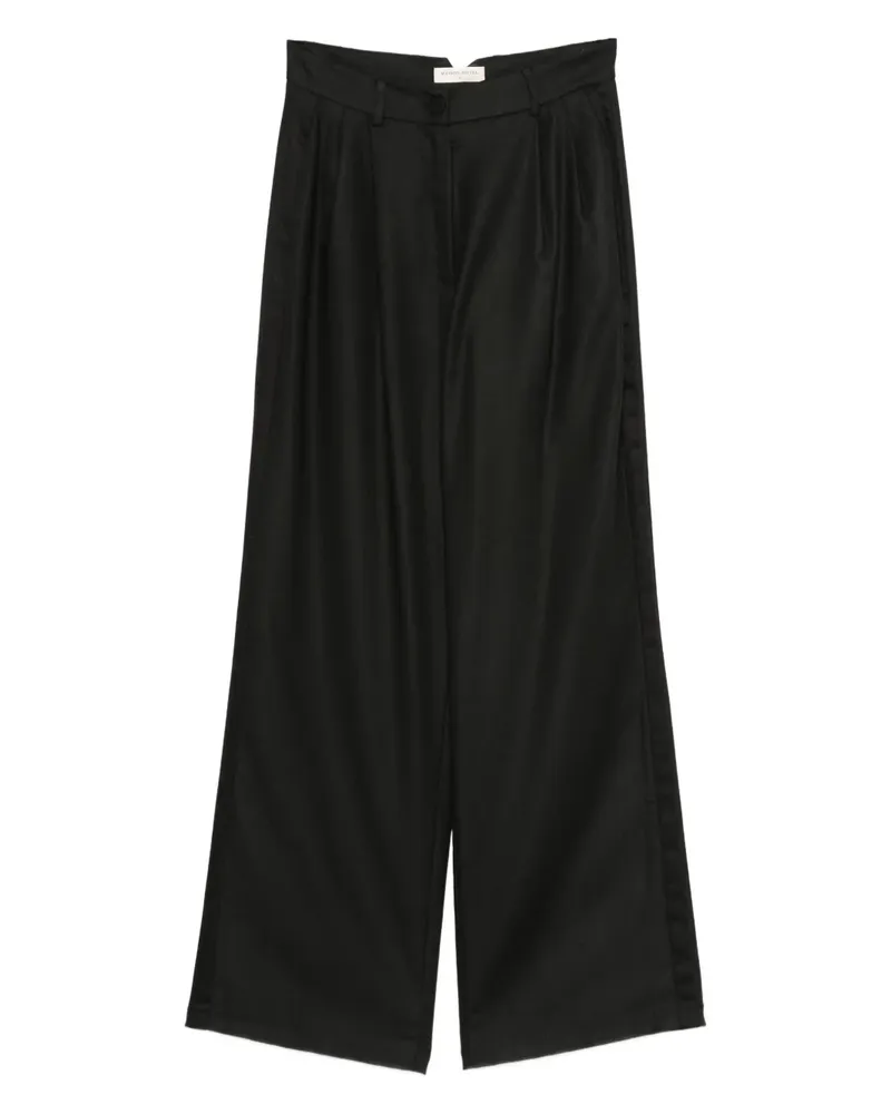 MAISON HOTEL Klassische Sinatra Hose - Schwarz Schwarz