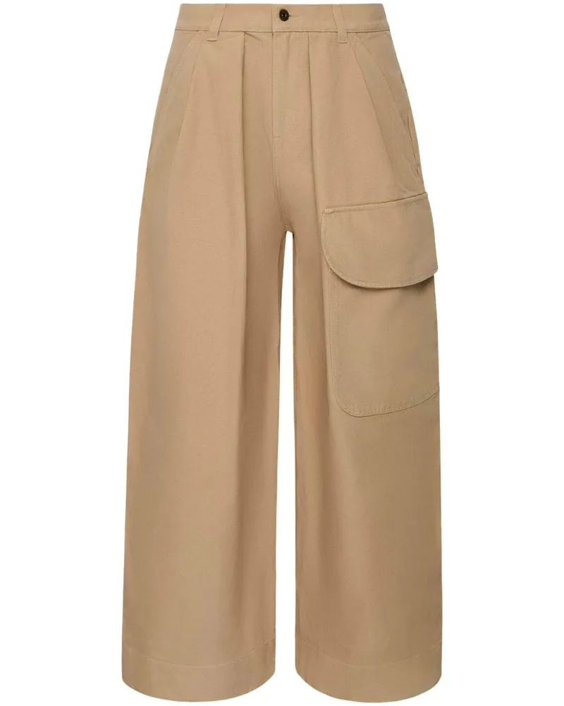 J.W.Anderson Klassische Cargohose Nude