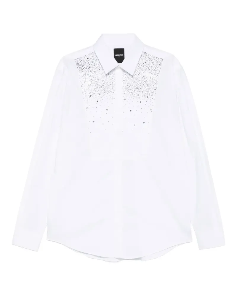 Patrizia Pepe embellished shirt - Weiß Weiß