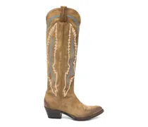embroidered cowboy boots - Braun