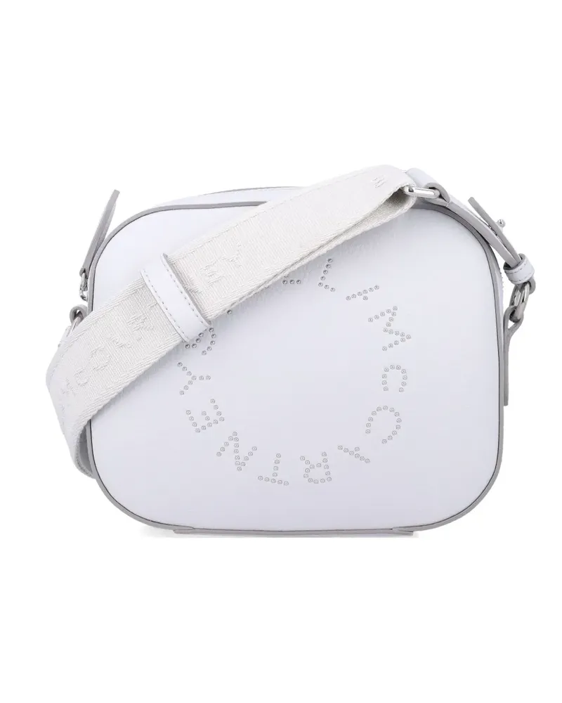 Stella McCartney Camera Tasche mit Logo-Detail - Weiß Weiß
