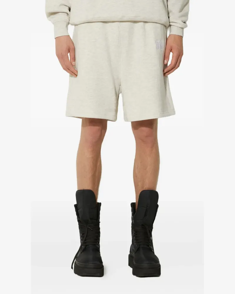 AWAKE NY Shorts mit Logo-Stickerei - Grau Grau