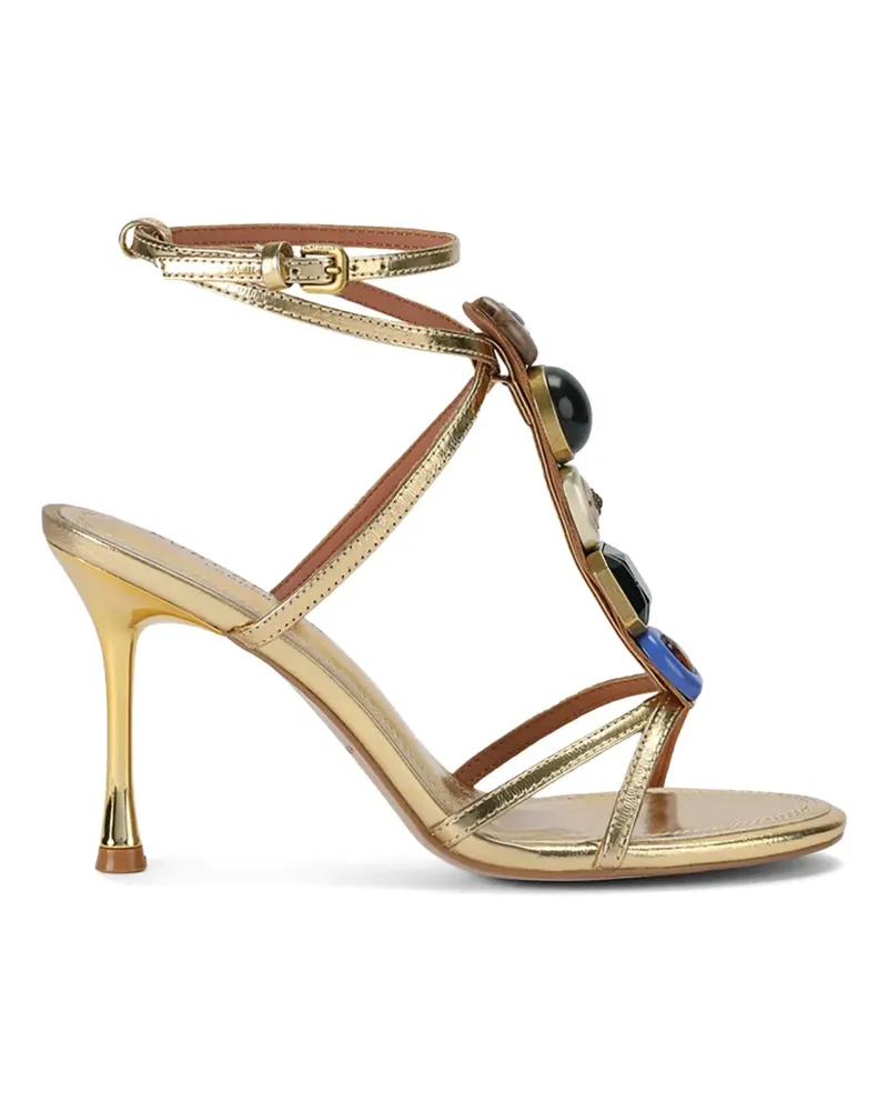 Kurt Geiger Loulou heel sandals - Gold Gold
