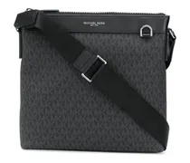 Kuriertasche mit Logo - Schwarz