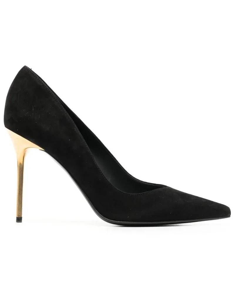 Balmain Spitze Pumps mit Stiletto-Absatz - Schwarz Schwarz