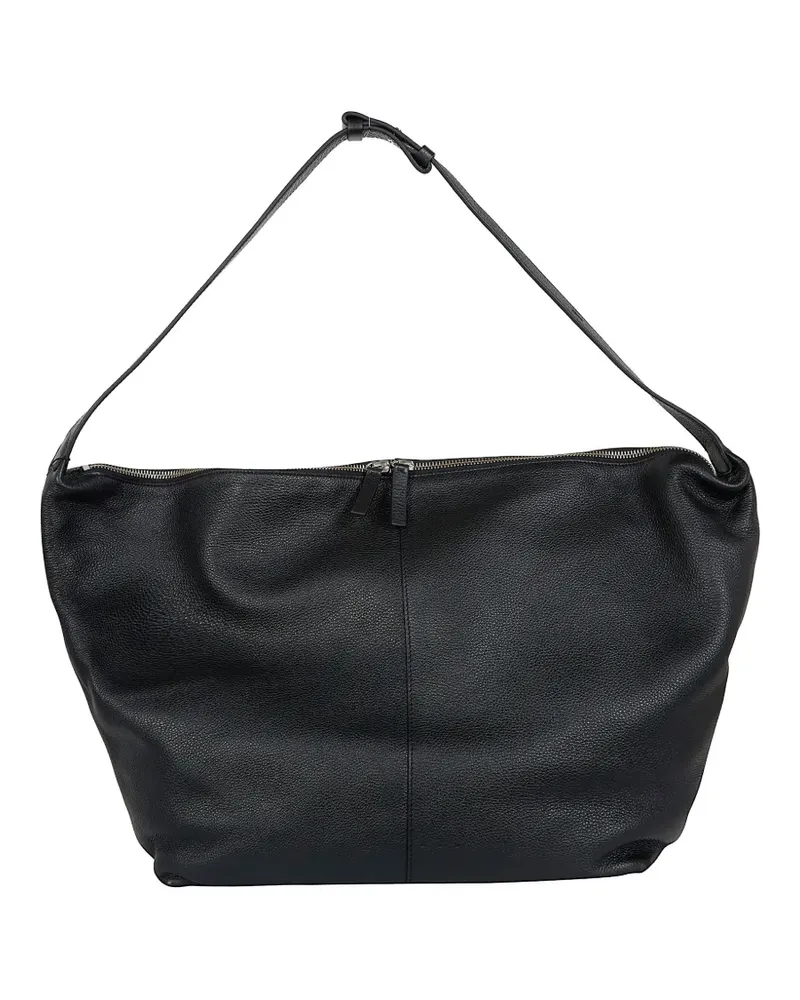 Aesther Ekme grained leather shoulder bag - Schwarz Schwarz