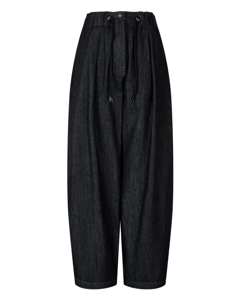 STUDIO TOMBOY Jeans mit Kordelzug - Blau Blau
