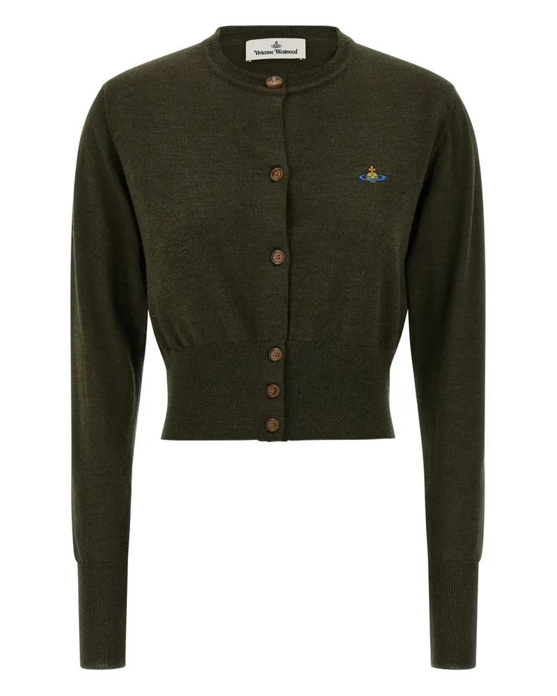 Vivienne Westwood Bea embroidered cardigan - Grün Grün