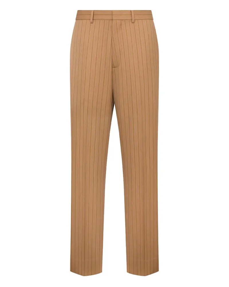 Moschino Hose mit Nadelstreifen - Braun Braun