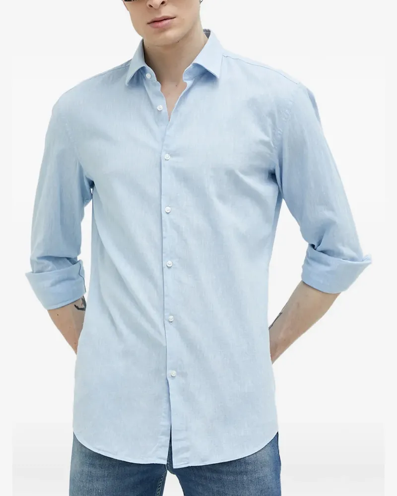 HUGO BOSS Klassisches Hemd - Blau Blau