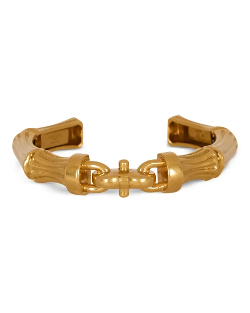 Balmain Armband mit Bambusdetail - Gold Gold