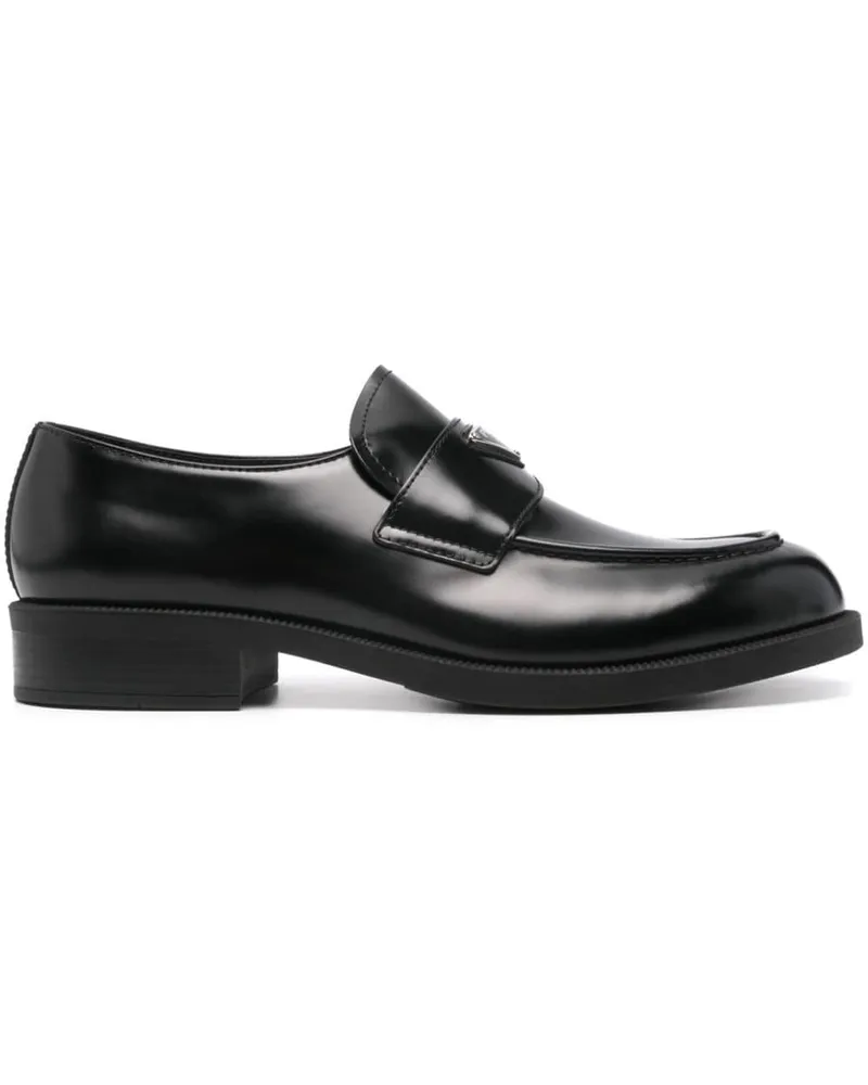 Prada Chocolate Loafer 50mm - Schwarz Schwarz