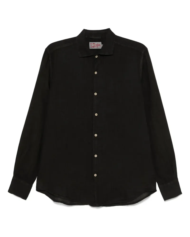 MC2 Saint Barth Pamplona Hemd - Schwarz Schwarz