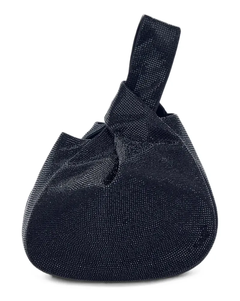 Giorgio Armani Handtasche mit Strass - Schwarz Schwarz