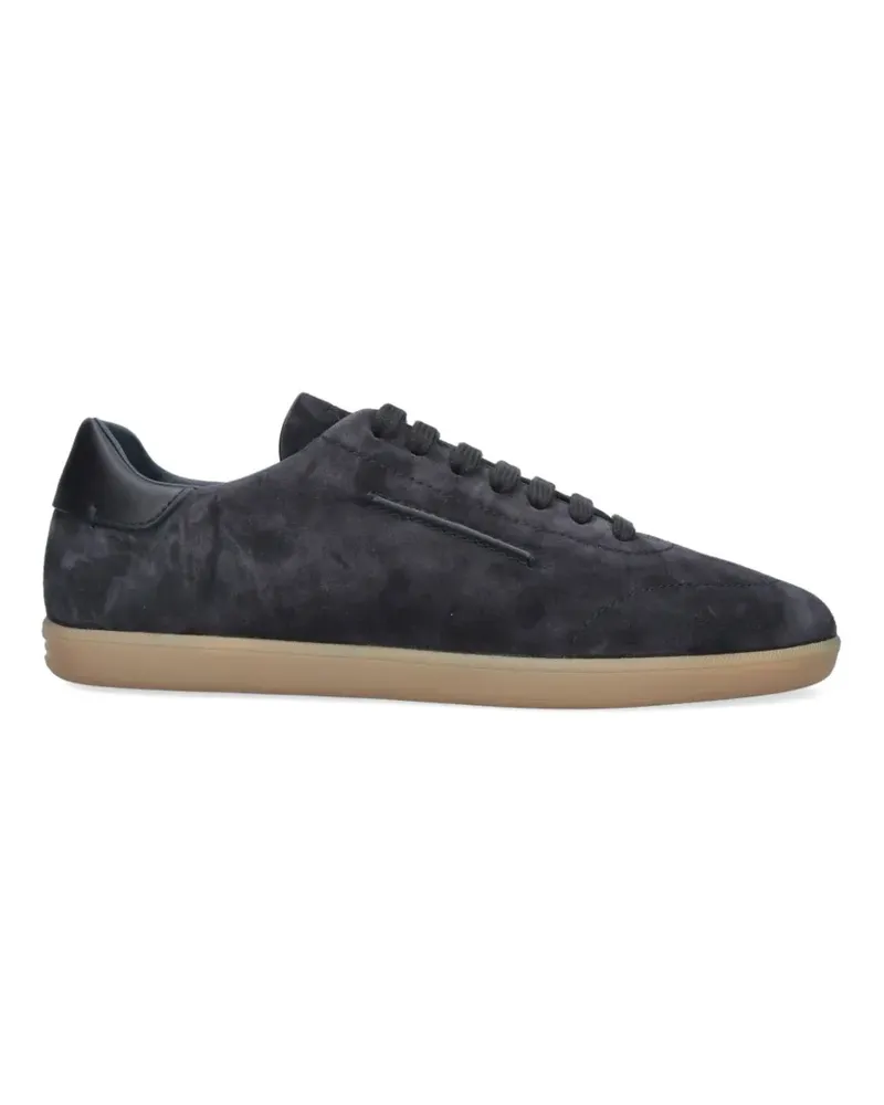 Ermenegildo Zegna 232 suede sneakers - Blau Blau