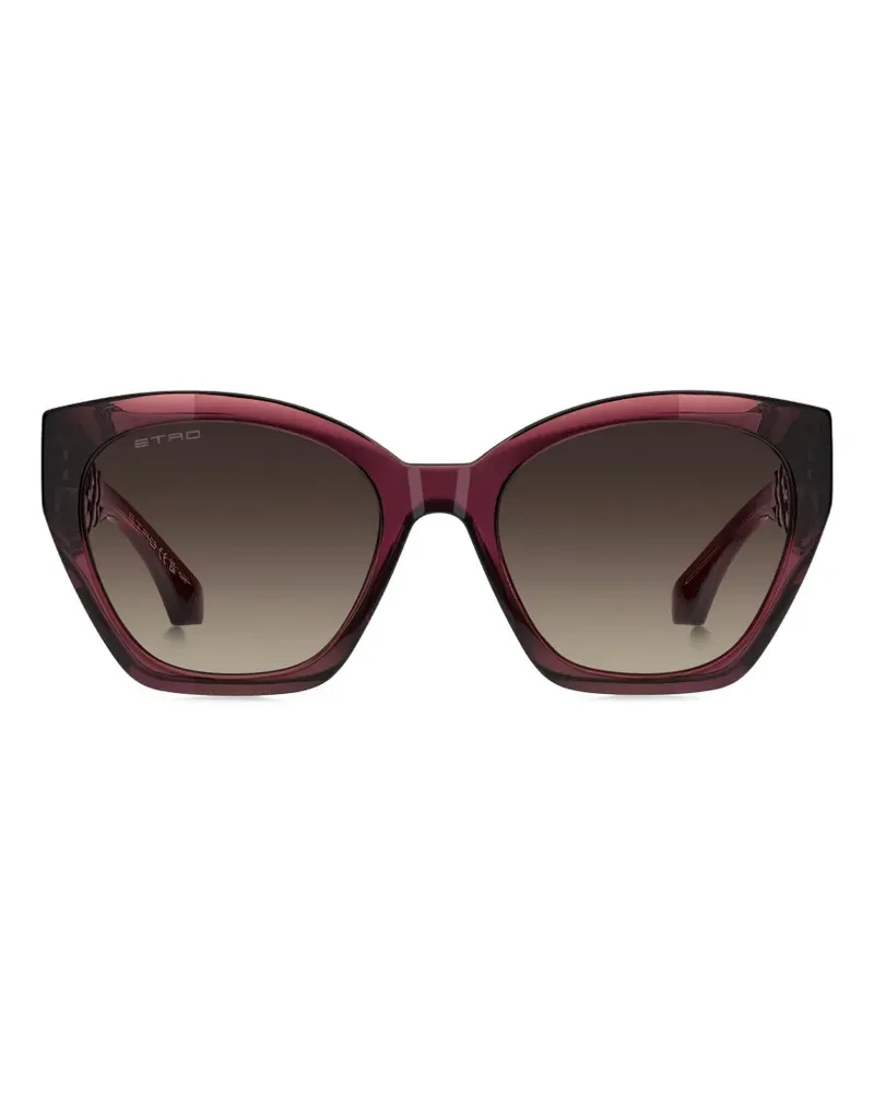 Etro Cat-Eye-Brille mit Paisley-Print - Violett Violett