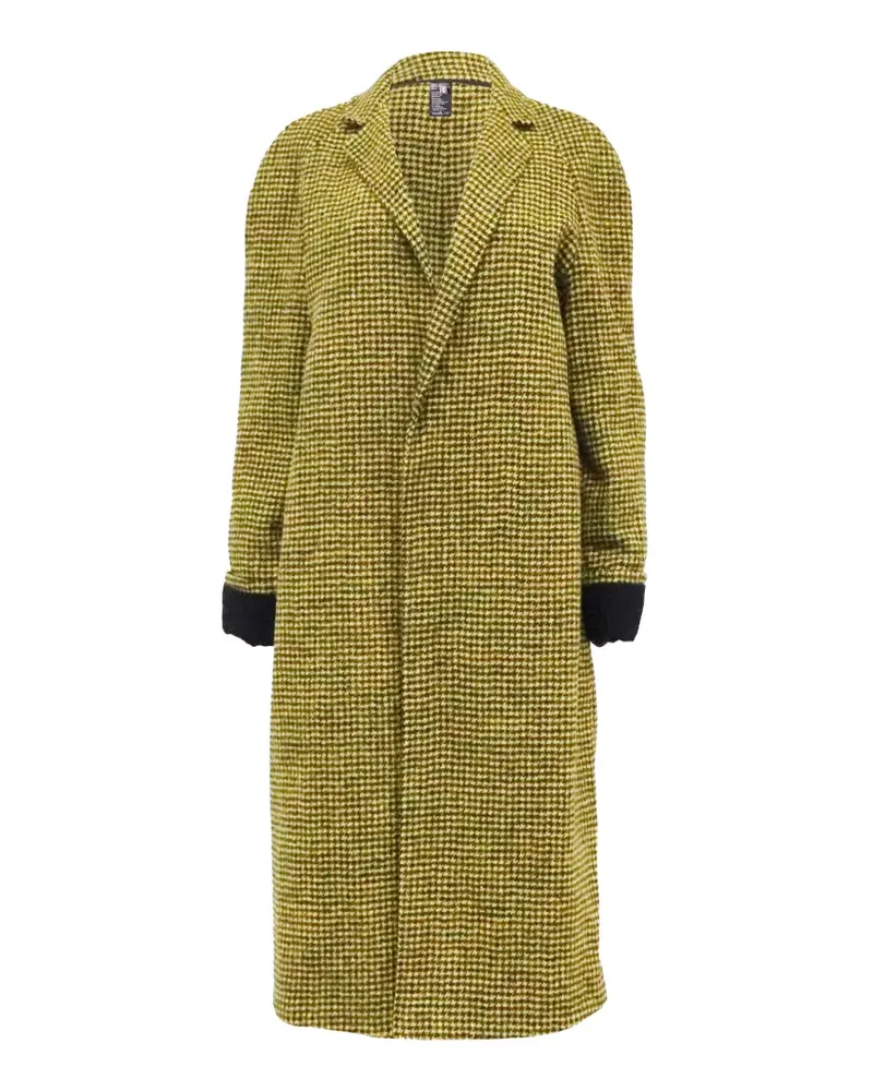 Haider Ackermann Einreihiger Mantel - Gelb Gelb