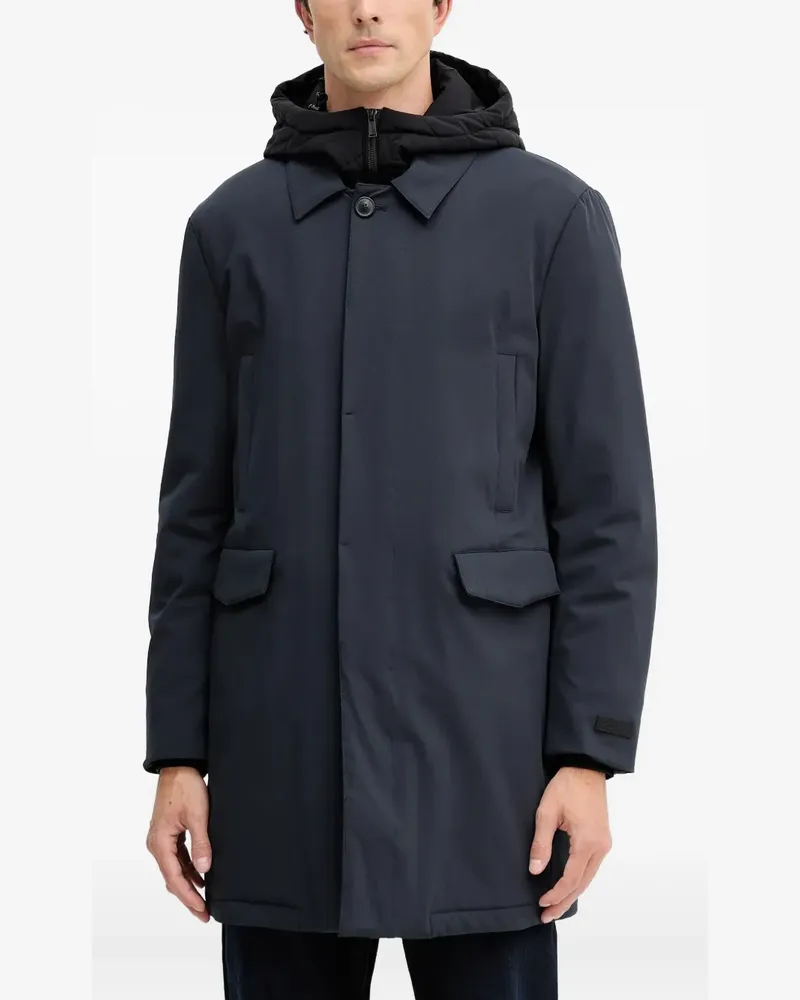 Trussardi hooded jacket - Blau Blau