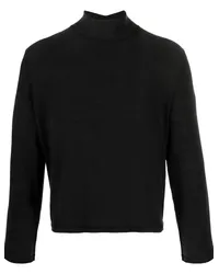 Our Legacy Pullover mit Stehkragen Schwarz