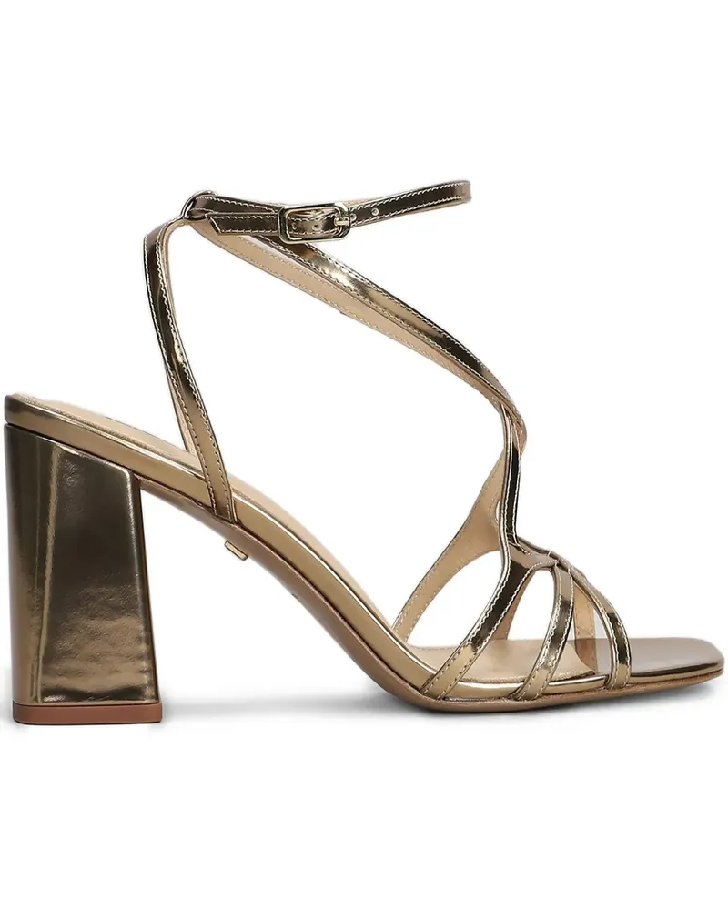 Lola Cruz Klassische Sandalen 95mm - Gold Gold