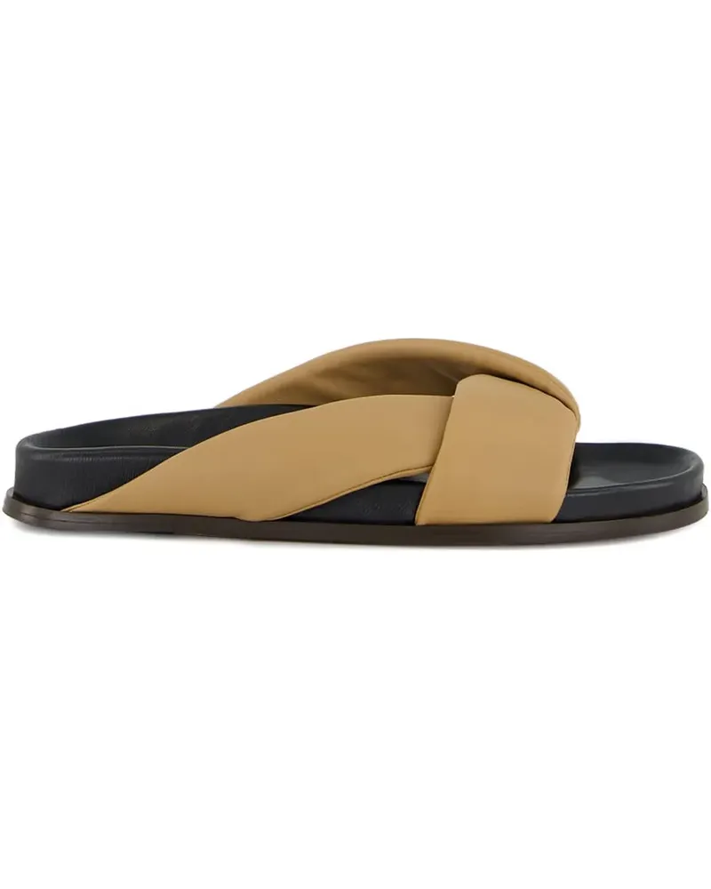 Emme Parsons Folded Sandalen - Nude Nude