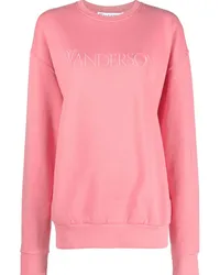 J.W.Anderson Sweatshirt mit Logo-Stickerei Rosa