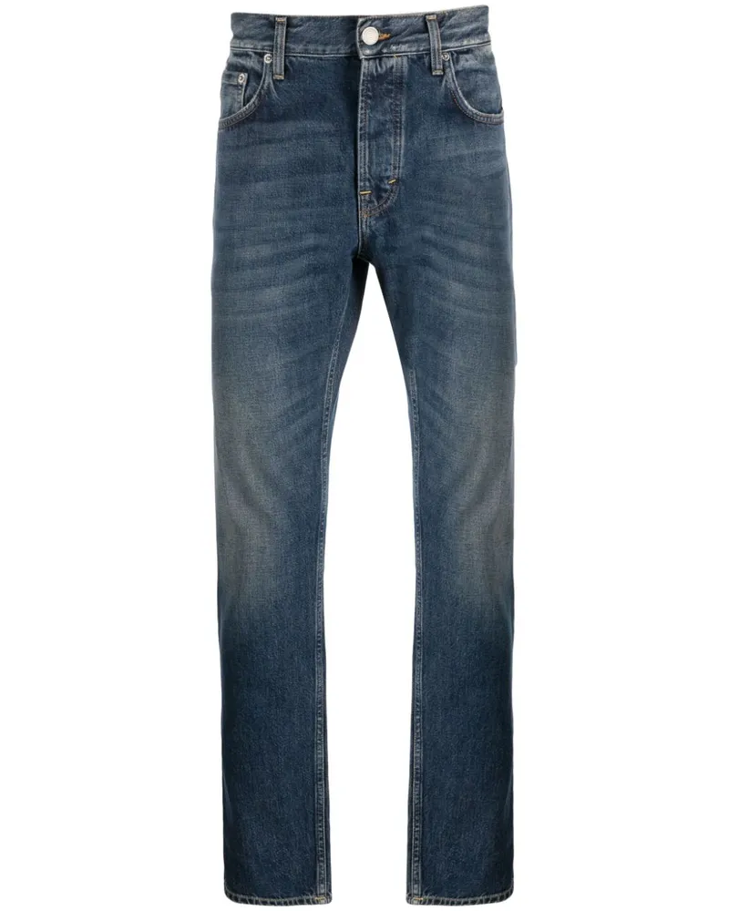 Department 5 Halbhohe Skinny-Jeans - Blau Blau