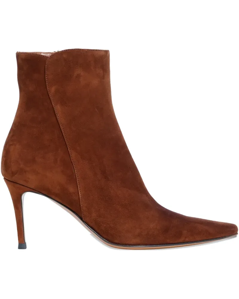 FESTA Milano Saki pointed toe boots - Braun Braun