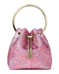 Jimmy Choo Bon Bon Beuteltasche Rosa