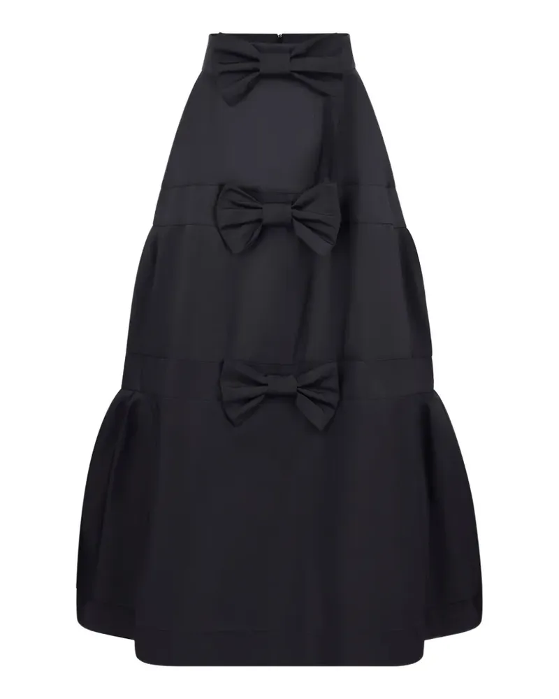Nina Ricci Verzierter Maxirock - Schwarz Schwarz