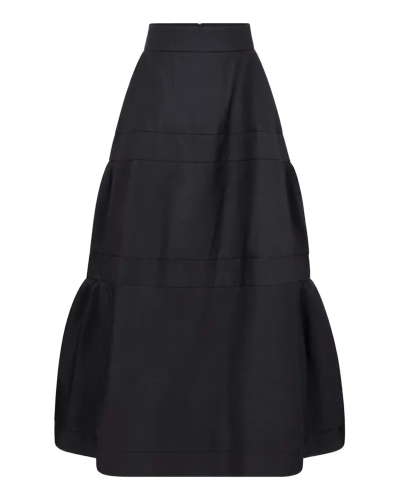 Nina Ricci Verzierter Maxirock - Schwarz Schwarz