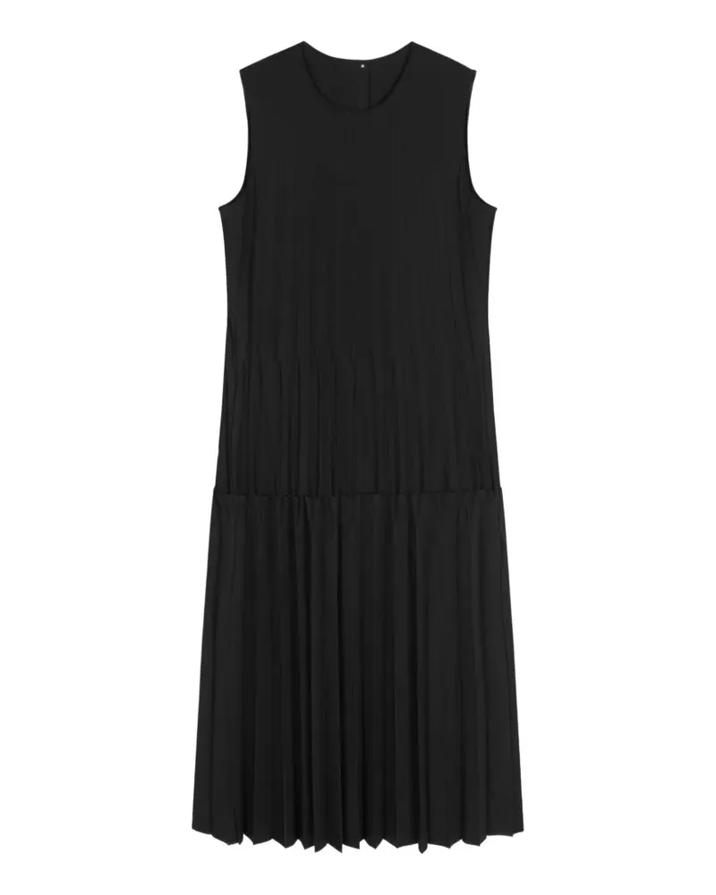 JNBY Ärmelloses Kleid mit Falten - Schwarz Schwarz