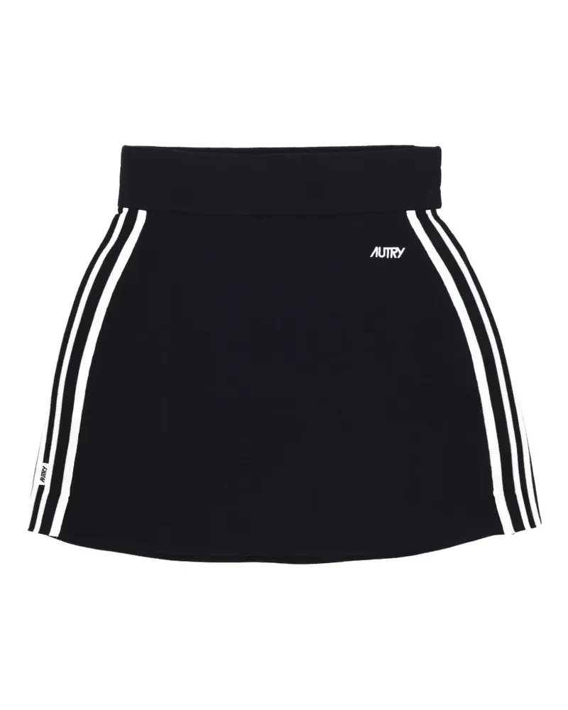 AUTRY side-stripe mini skirt - Blau Blau