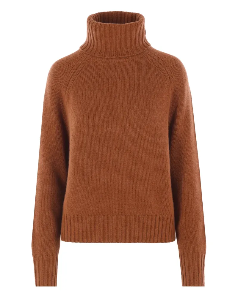 ALLUDE Brandy Pullover - Orange Orange