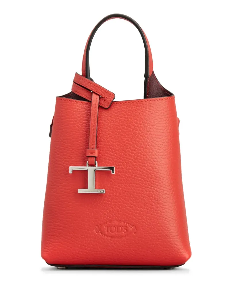 TOD'S Mini-Tasche aus Leder - Rot Rot