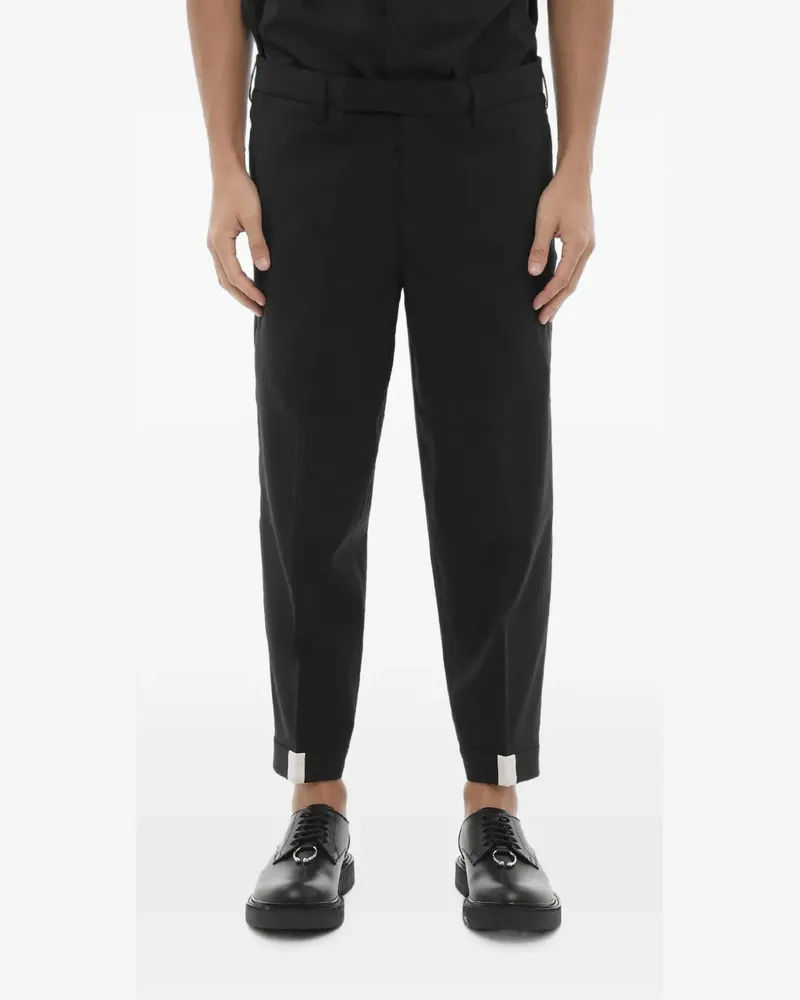 Neil Barrett Schmale Hose - Schwarz Schwarz