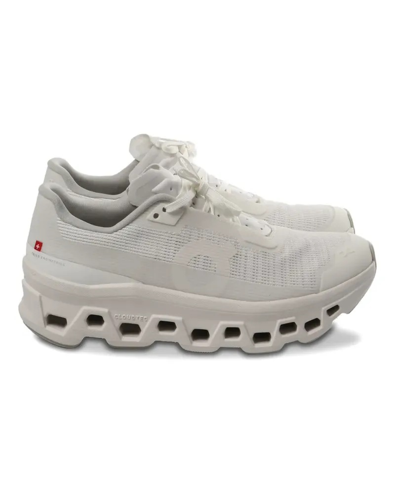 ON Cloudmonster Void perforated sneakers - Weiß Weiß