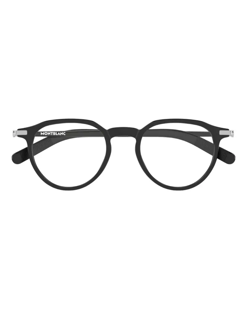 Montblanc round-frame glasses - Schwarz Schwarz