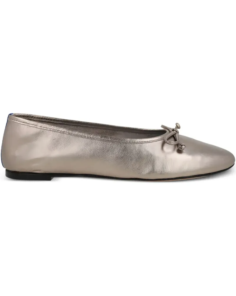 Blue Bird Ballerinas mit Schleifendetail - Gold Gold