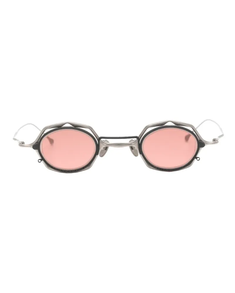 RIGARDS x Ziggy Chen Brille mit geometrischem Gestell - Grau Grau
