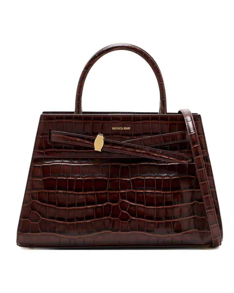 Veronica Beard Dash leather bag - Braun Braun