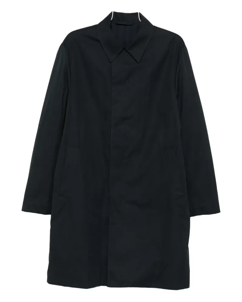 Tintoria Mattei Klassischer Mantel - Schwarz Schwarz